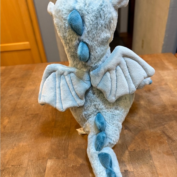 Douglas Baby Light Blue Plush Dragon Ultra Soft Stuffed Animal Cuddle Toy - Picture 3 of 14